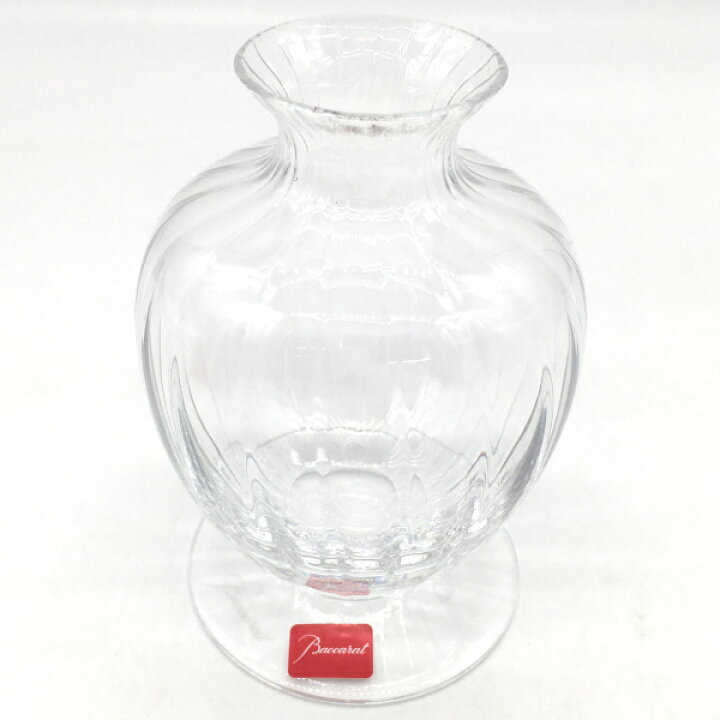 楽天市場 中古 Baccarat バカラ 花瓶 アクアレーユ 一輪挿し フラワーベース ガラス 1121 Treasure Hunter楽天市場店