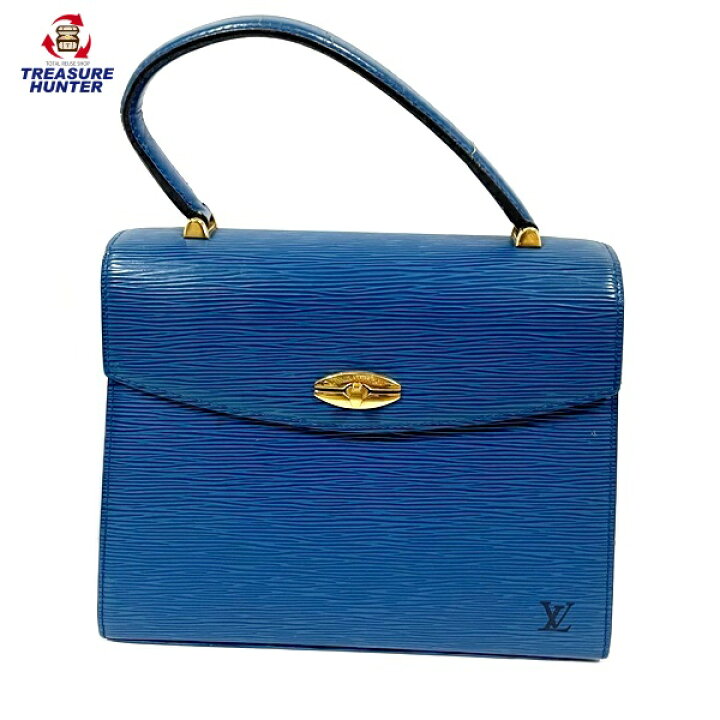 楽天市場】【中古】ルイヴィトン エピ マルゼルブ M52375 トレドブルー  
