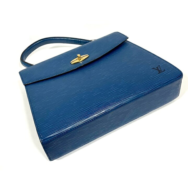 楽天市場】【中古】ルイヴィトン エピ マルゼルブ M52375 トレドブルー  