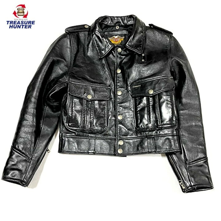 楽天市場】【中古】ハーレーダビッドソン ポリスマン レザージャケット 