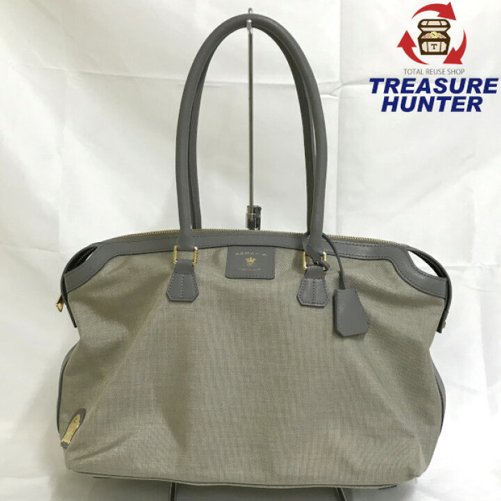 楽天市場】【中古】A.D.M.J. ナイロン レザーミニボストンバッグ 
