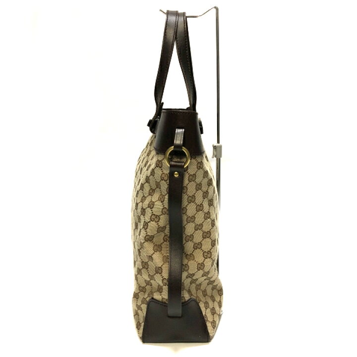 楽天市場】【中古】GUCCI グッチ GGキャンバス トートバッグ 107756 