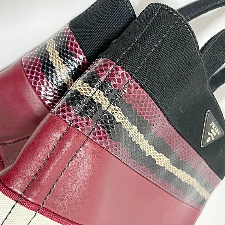 楽天市場】【中古】プラダ ローズカナパ 1BG439 トートバッグ 