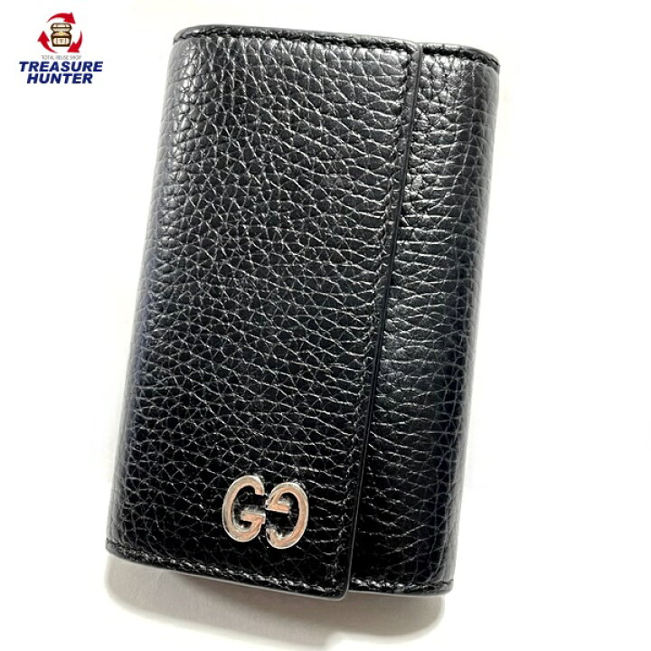 楽天市場】【中古】グッチ インターロッキングG GG レザー 6連 キー  