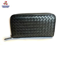 楽天市場】bottega veneta イントレチャート ラウンドファスナー長財布  