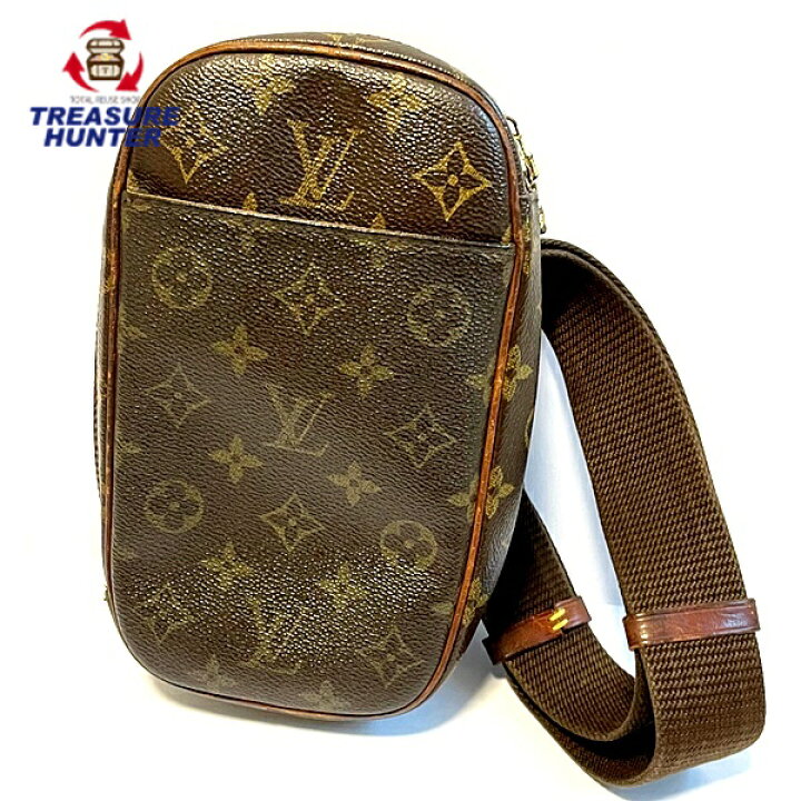 楽天市場】【中古】ルイヴィトン モノグラム ポシェット ガンジュ  