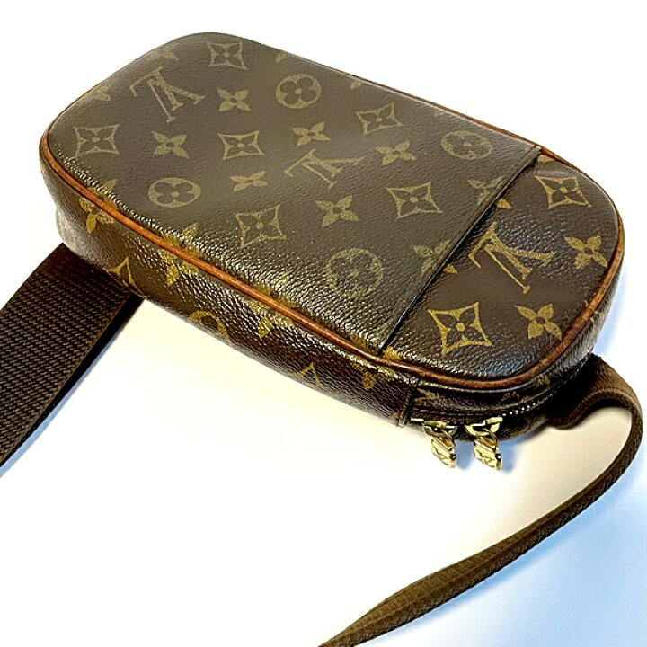 楽天市場】【中古】ルイヴィトン モノグラム ポシェット ガンジュ 