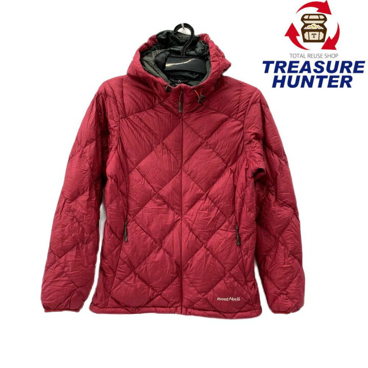 楽天市場 Mont Bell モンベル ライトアルパイン ダウンパーカー サイズm チェリーレッド レディース アウター Treasure Hunter楽天市場店