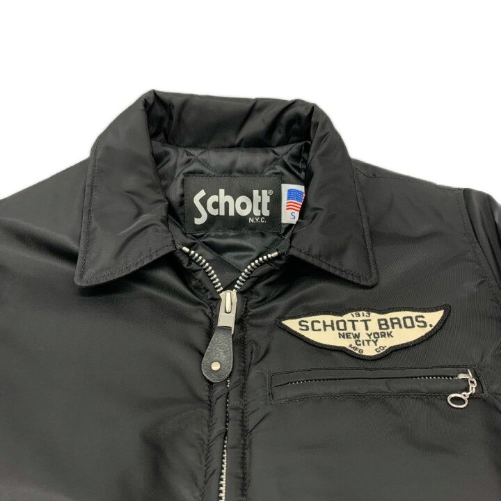 楽天市場】SCHOTT ナイロントラッカージャケット サイズS ブラック  