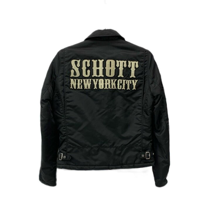 楽天市場】SCHOTT ナイロントラッカージャケット サイズS ブラック  
