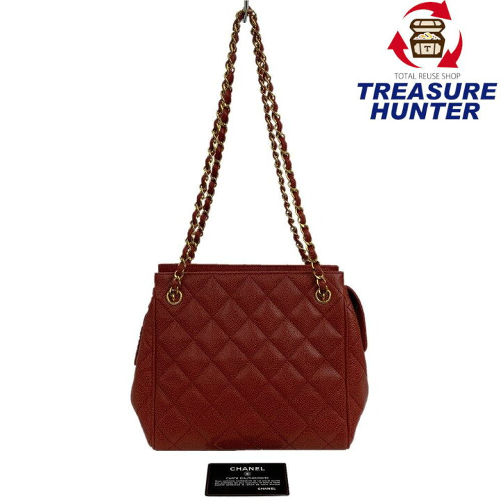 楽天市場】シャネル キャビアスキン マトラッセ チェーンショルダー  