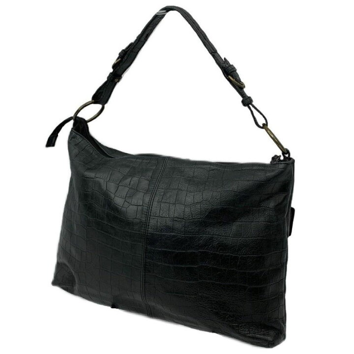 楽天市場】PELLE BORSA ベレボルサ ショルダーバッグ レザー ブラック 