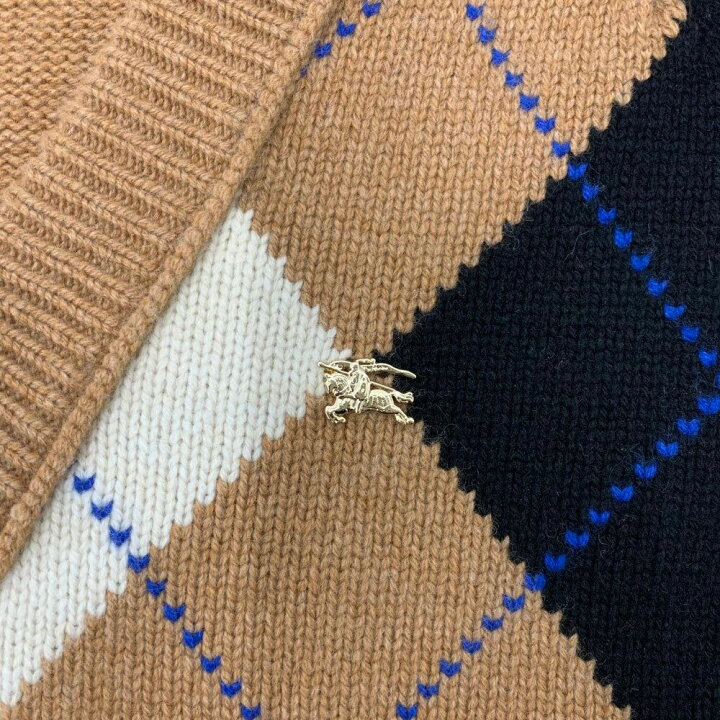 楽天市場】BURBERRY アーガイル カットアウトニットプルオーバー 
