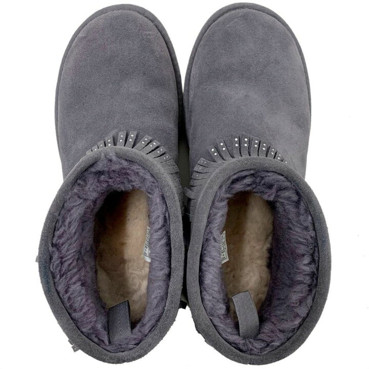 楽天市場】UGG ウルトラ ミニ フリンジ ブリン ムートンブーツ 1121576 
