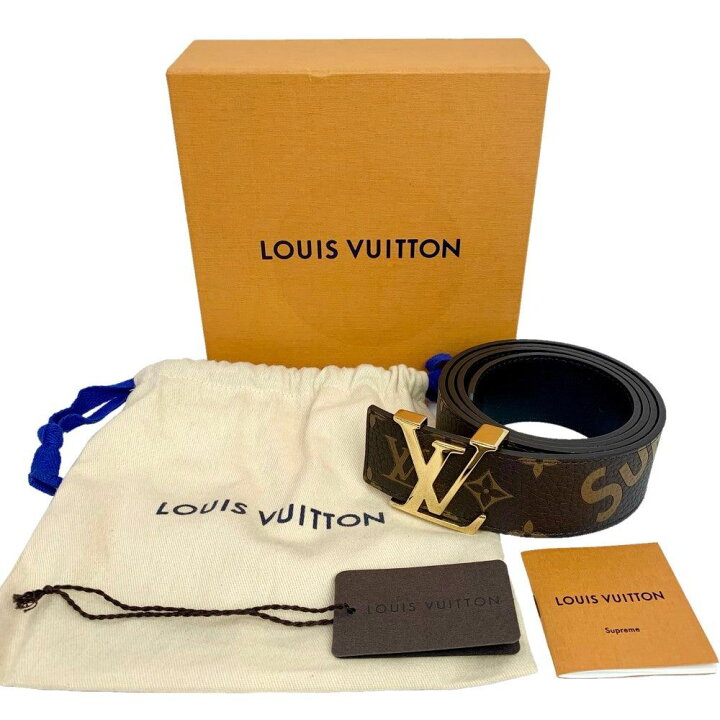 楽天市場】LOUIS VUITTON×Supreme モノグラム サンチュール MP016  