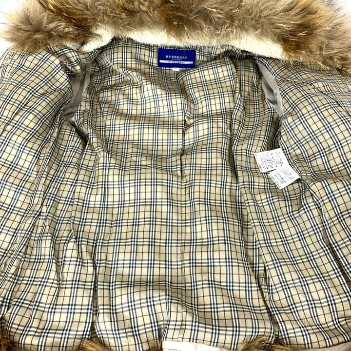 楽天市場】BURBERRY ブルーレーベル ダウンジャケット サイズ38 