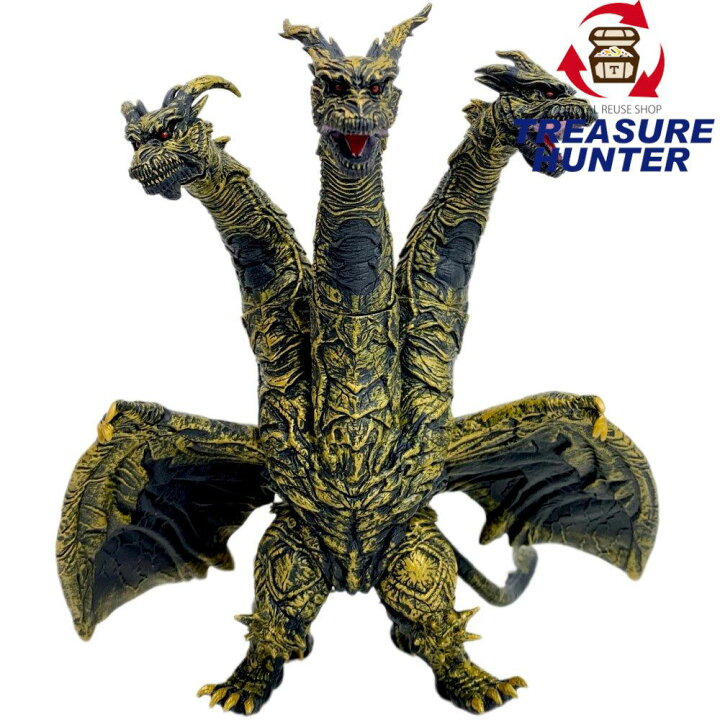 楽天市場】BANDAI ムービーモンスターシリーズ カイザーギドラ ソフビ  