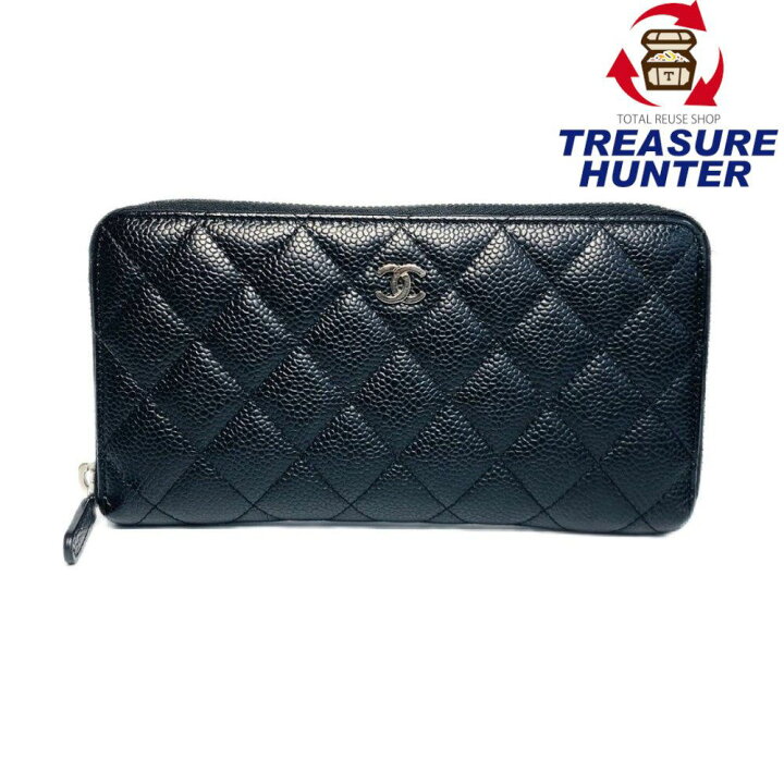楽天市場】CHANEL シャネル ラウンドファスナー長財布 マトラッセ  