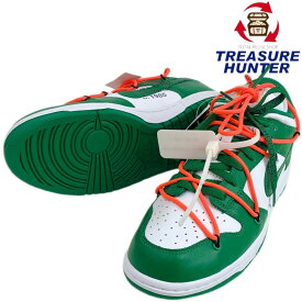 NIKE×Off-White DUNK LOW LTHROW(ダンクロー) サイズ27.5cm White/Pine-Green 19年2月発売 ナイキ×オフホワイト 【101053659002】