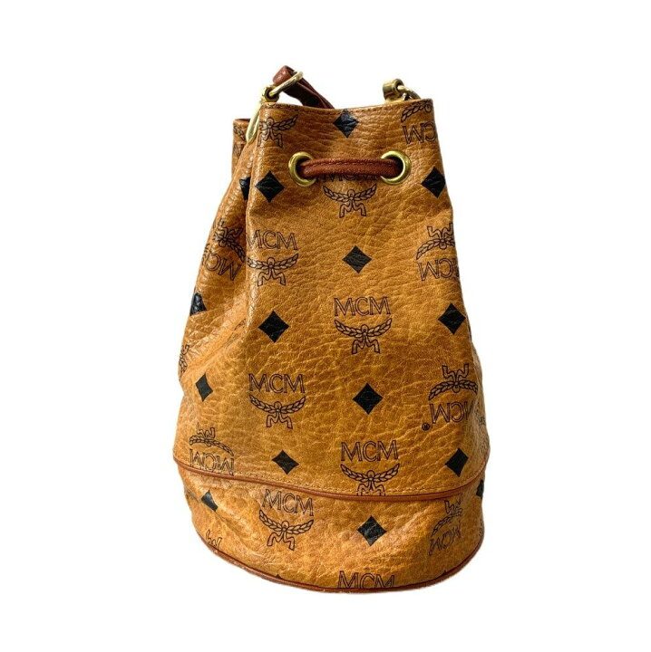 楽天市場】MCM エムシーエム ミニ ショルダーバッグ 巾着型 MCMロゴ 