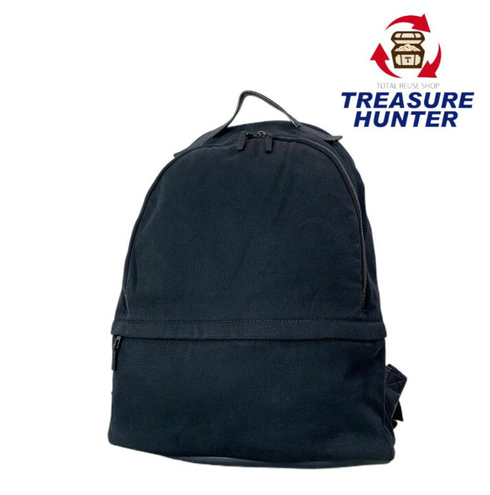 楽天市場】theory セオリー リュック レザー×キャンバス ネイビー 
