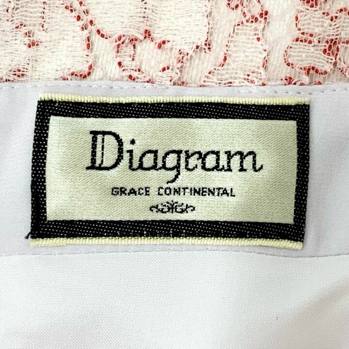楽天市場】Diagram GRACE CONTINENTAL コードレースワンピース レッド 
