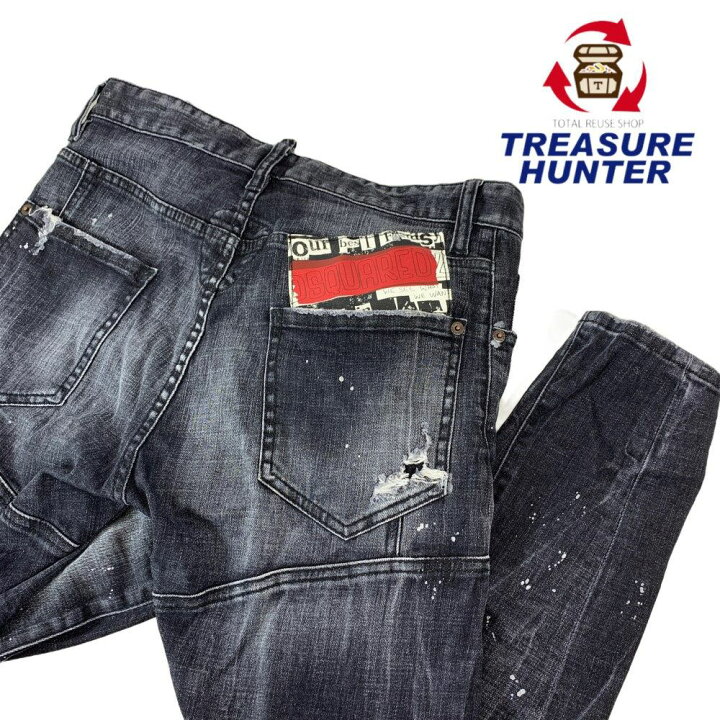 楽天市場】DSQUARED2 ディースクエアード2 デニムパンツ S74LB0491 