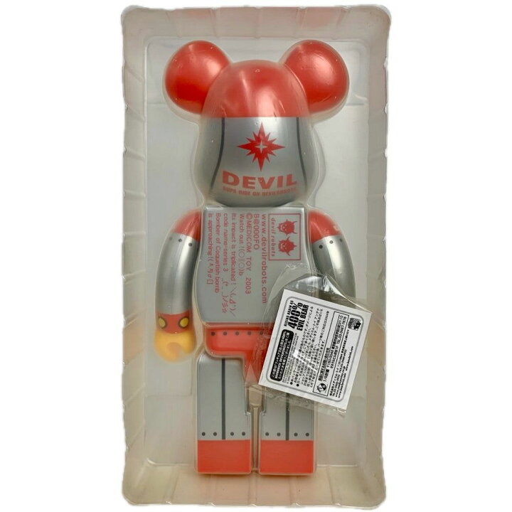 楽天市場】MEDICOMTOY BE@RBRICK(ベアブリック) 400% EVIL BEAR 