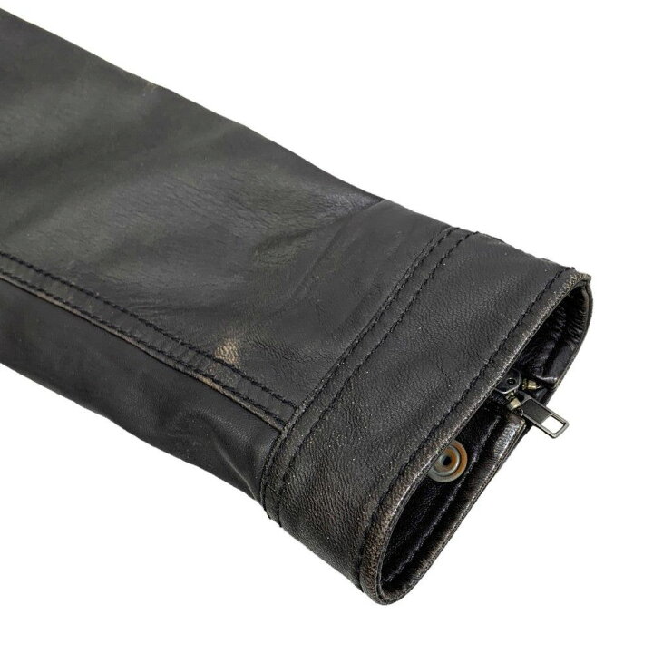 楽天市場】DIESEL シングルライダースジャケット ラムレザー 羊革 S 