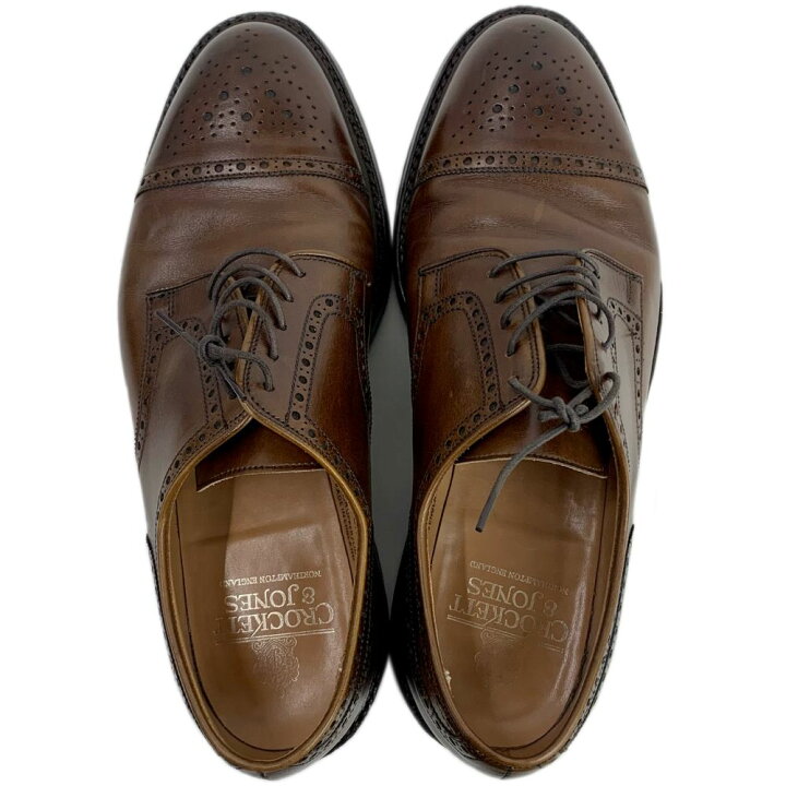 楽天市場】CROCKETT&JONES 20103A-B02D2 B62 Newby セミブローグ 