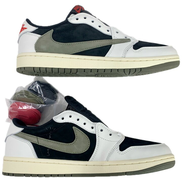 楽天市場】NIKE×Travis Scott ウィメンズ Air Jordan 1 Low OG Medium NIKE AirJordan 1Low TravisScott(27.5cm)