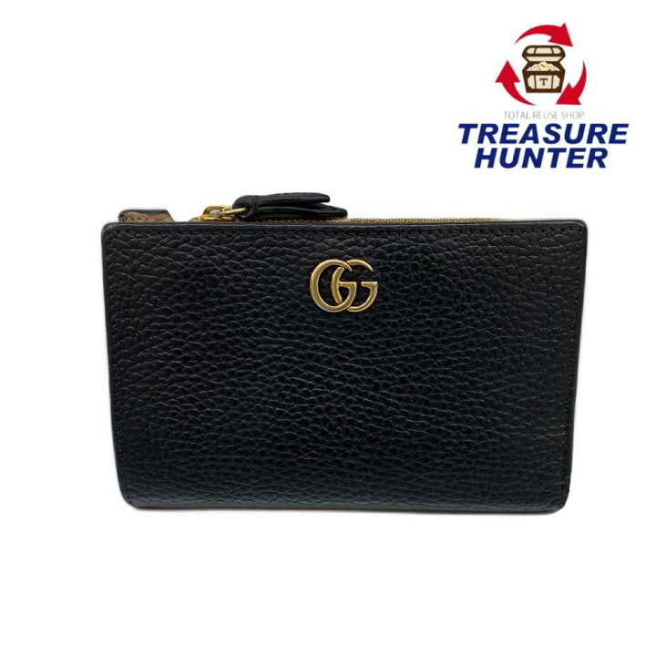 楽天市場】GUCCI グッチ GGマーモント 二つ折り財布 546588・203887  