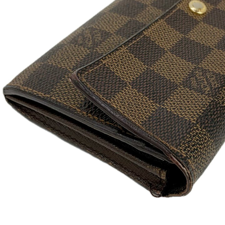 楽天市場】LOUIS VUITTON ダミエ ポシェット ポルト モネ カルト  