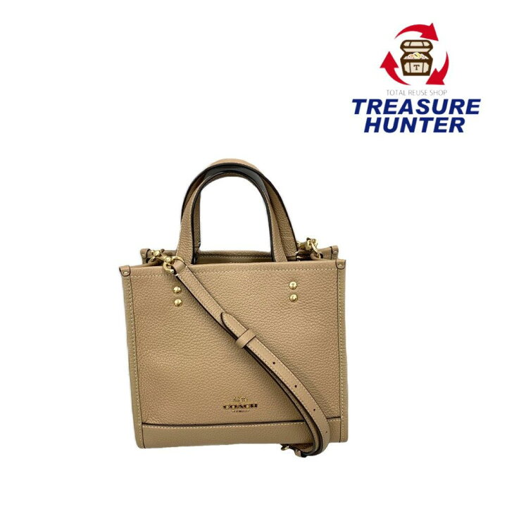 楽天市場】COACH コーチ 2wayショルダーバッグ C0971 レザー ベージュ  