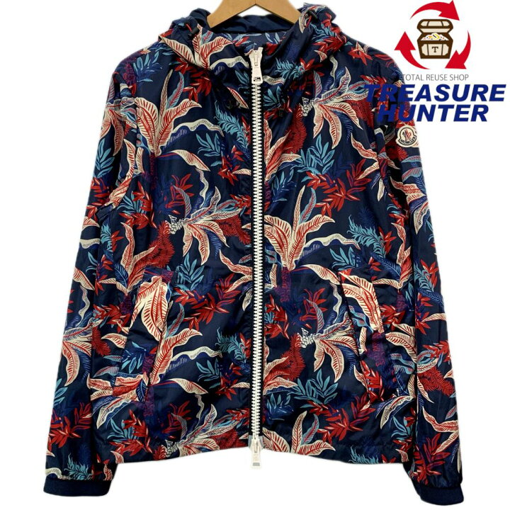 楽天市場】MONCLER MARIBEU GIUBBOTTO Maribeu Printed Shell Hooded  