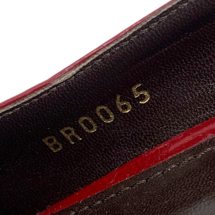 楽天市場】LOUIS VUITTON ウィングチップ スクエアトゥヒールパンプス 