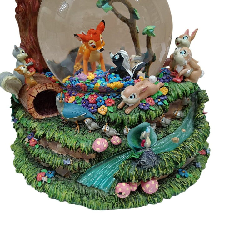 楽天市場】ディズニー オルゴール付きスノードーム バンビ Disney 