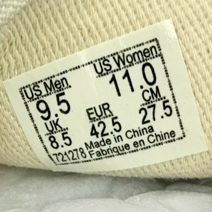 楽天市場】VANS×KITH OG Authentic LX ヴィンテージローズ VN0A4BV9DJR 