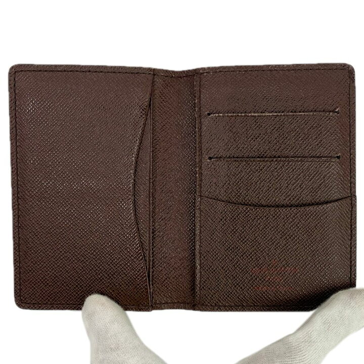 楽天市場】LOUIS VUITTON ダミエ オーガナイザー ドゥ ポッシュ N61721 