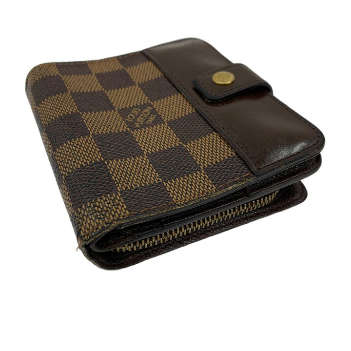楽天市場】LOUIS VUITTON(ルイ・ヴィトン) ダミエ コンパクトジップ 