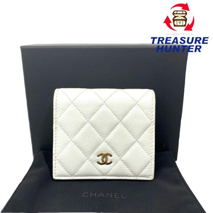 楽天市場】CHANEL(シャネル) マトラッセ 二つ折り財布 AP3178 キャビア 