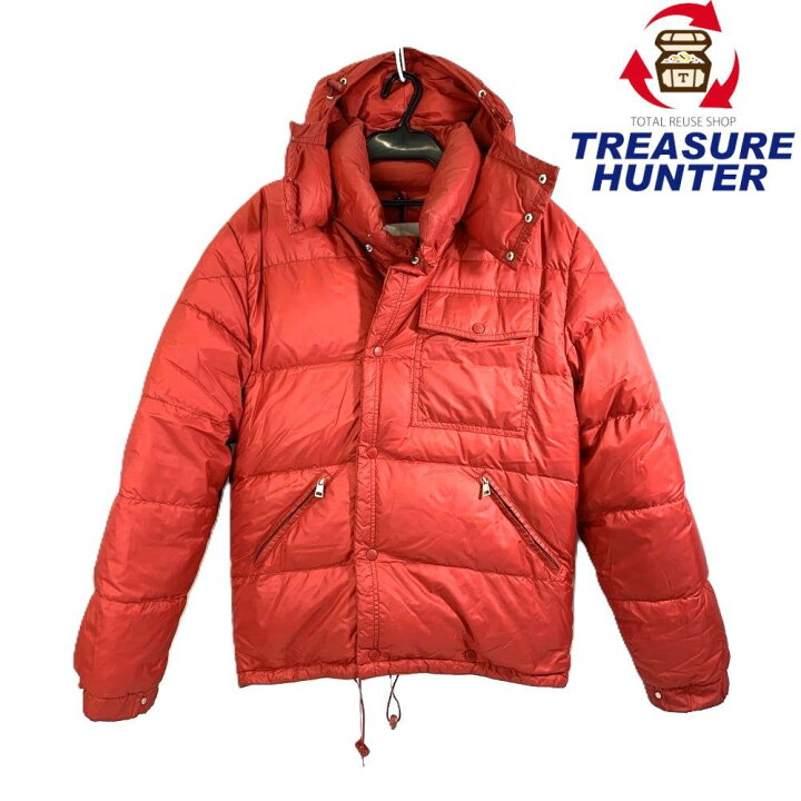 楽天市場】MONCLER(モンクレール) カラコラム ダウンジャケット レッド 