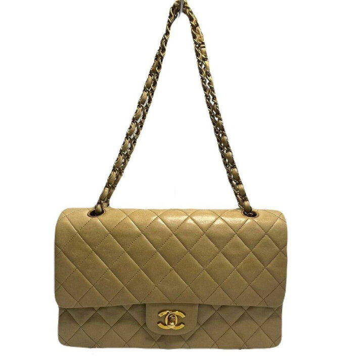 楽天市場】【美品】CHANEL シャネル マトラッセ25 ラムスキン ダブル 