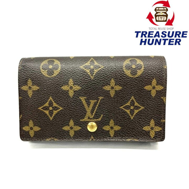 楽天市場】LOUIS VUITTON(ルイ・ヴィトン) モノグラム ポルトモネ  