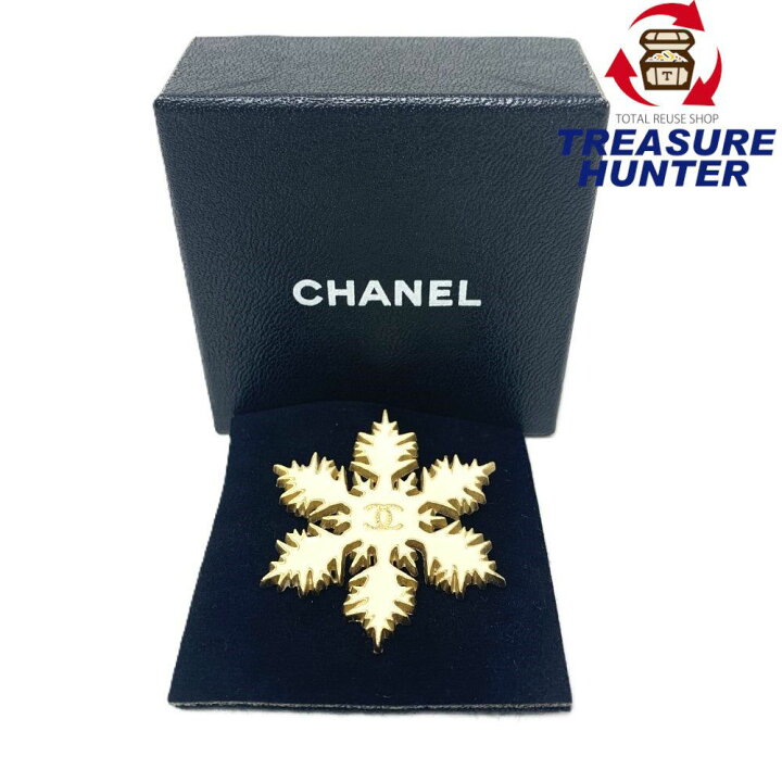 楽天市場】CHANEL(シャネル) ブローチ ココマーク スノーフレーク 雪の 