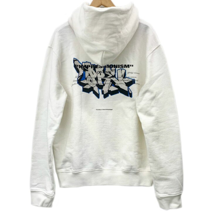 楽天市場】Off-White ドンディ グラフィティ スリムフーディ サイズXL 