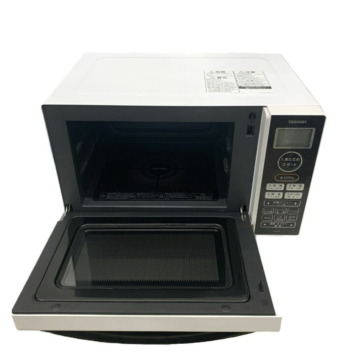 楽天市場】TOSHIBA オーブンレンジ 18L ER-18(W) 50/60Hz ホワイト 