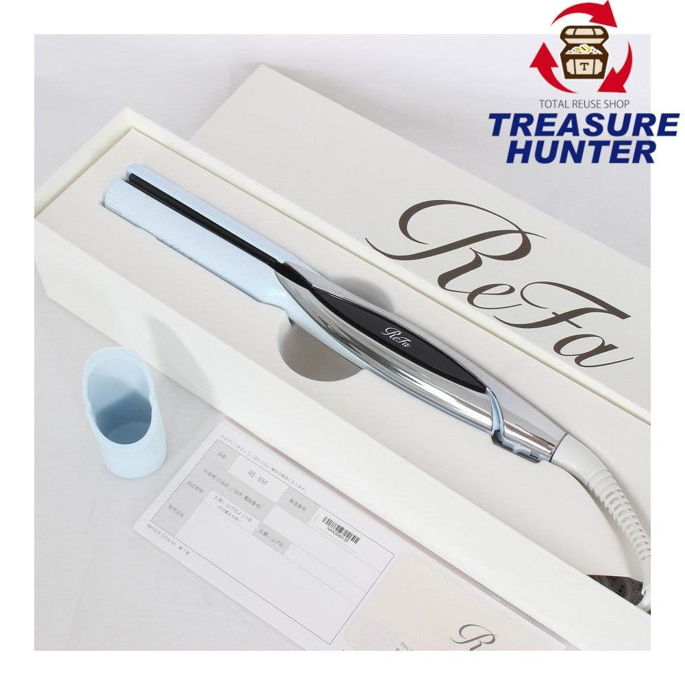 MTGReFaBEAUTECHSTRAIGHTIRON(リファビューテックストレートアイロン)RE-BM-02Aホワイト未使用品【103075478008】