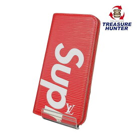 中古 LOUIS VUITTON Supremeコラボ iphoneケース フォリオ7 M64498 iphone7/8/SE対応 ルイ ヴィトン エピ シュプリーム 箱 レッド 【102057985002】