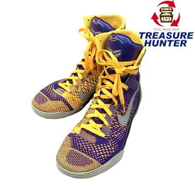 NIKE(ナイキ) コービー9 エリート チームショータイム サイズ28.5cm コートパープル/レーザーオレンジ-ウルフグレー 630847-500 【101076879005】